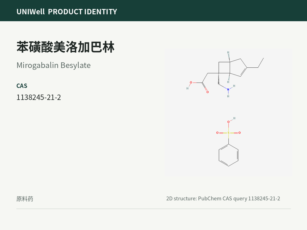苯磺酸美洛加巴林